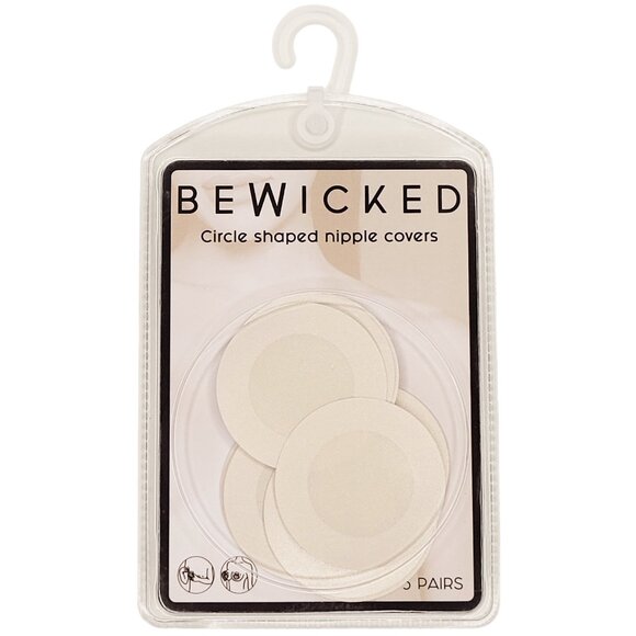 Circle Shaped Nipple Covers Pasties Multipack - Nude - Picture 1 of 3